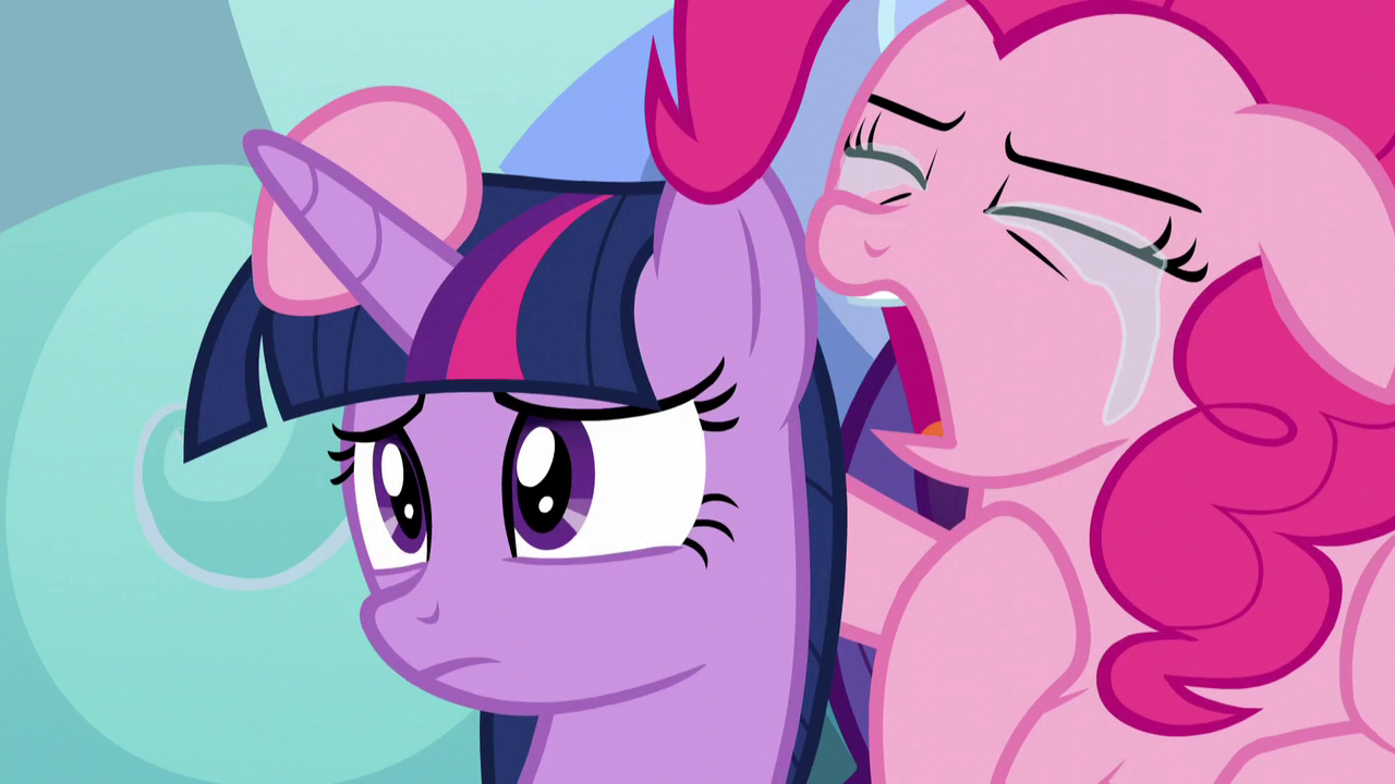 Image - Pinkie Pie "Applejack cries on the inside" S5E5.png | My Little